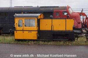 Contec Rail - Köf 275 i Køge d. 22/9-2012. © Michael Koefoed-Hansen