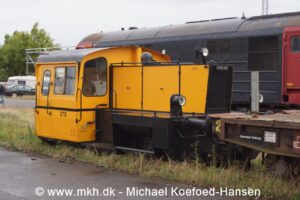 Contec Rail - Köf 275 i Køge d. 22/9-2012. © Michael Koefoed-Hansen