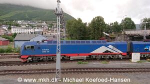 LKAB - IORE 106 "Kiruna" i Narvik d. 22/7-2022. © Michael Koefoed-Hansen
