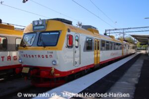Krösatågen - X11 3168 "Ellen Key" i Karlskrona d. 15/5-2022. © Michael Koefoed-Hansen