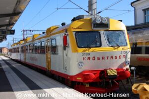 Krösatågen - X11 3109 "Rosenbom" i Karlskrona d. 15/5-2022. © Michael Koefoed-Hansen