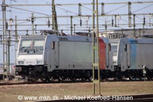 TX Logistik - BR 185 682 i Trelleborg d. 10/4-2023. © Michael Koefoed-Hansen