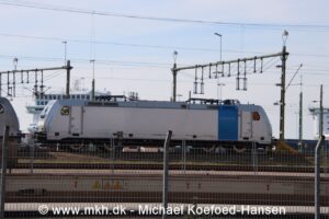 TX Logistik - BR 185 715 i Trelleborg d. 10/4-2023. © Michael Koefoed-Hansen