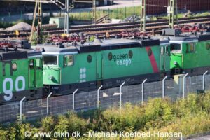Green Cargo - Rc4 1307 i Hallsberg d. 30/7-2022. © Michael Koefoed-Hansen