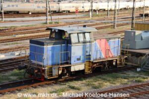 VÄTE Rail - V5 156 i Malmö d. 15/7-2023. © Michael Koefoed-Hansen