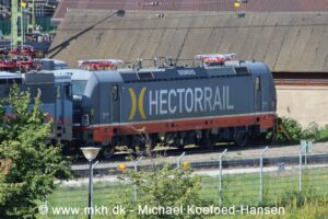 Hector Rail - 243.116 "Buchli" i Hallsberg d. 19/7-2023. © Michael Koefoed-Hansen
