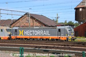 Hector Rail - 243.113 "Pullman" i Hallsberg d. 19/7-2023. © Michael Koefoed-Hansen