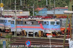Green Cargo - Rc4 1177 i Hallsberg d. 19/7-2023. © Michael Koefoed-Hansen